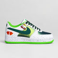 Nike Air Force 1 Low White Multi-Color Marble with Photo Blue accents and multicolour marble-effect outsole