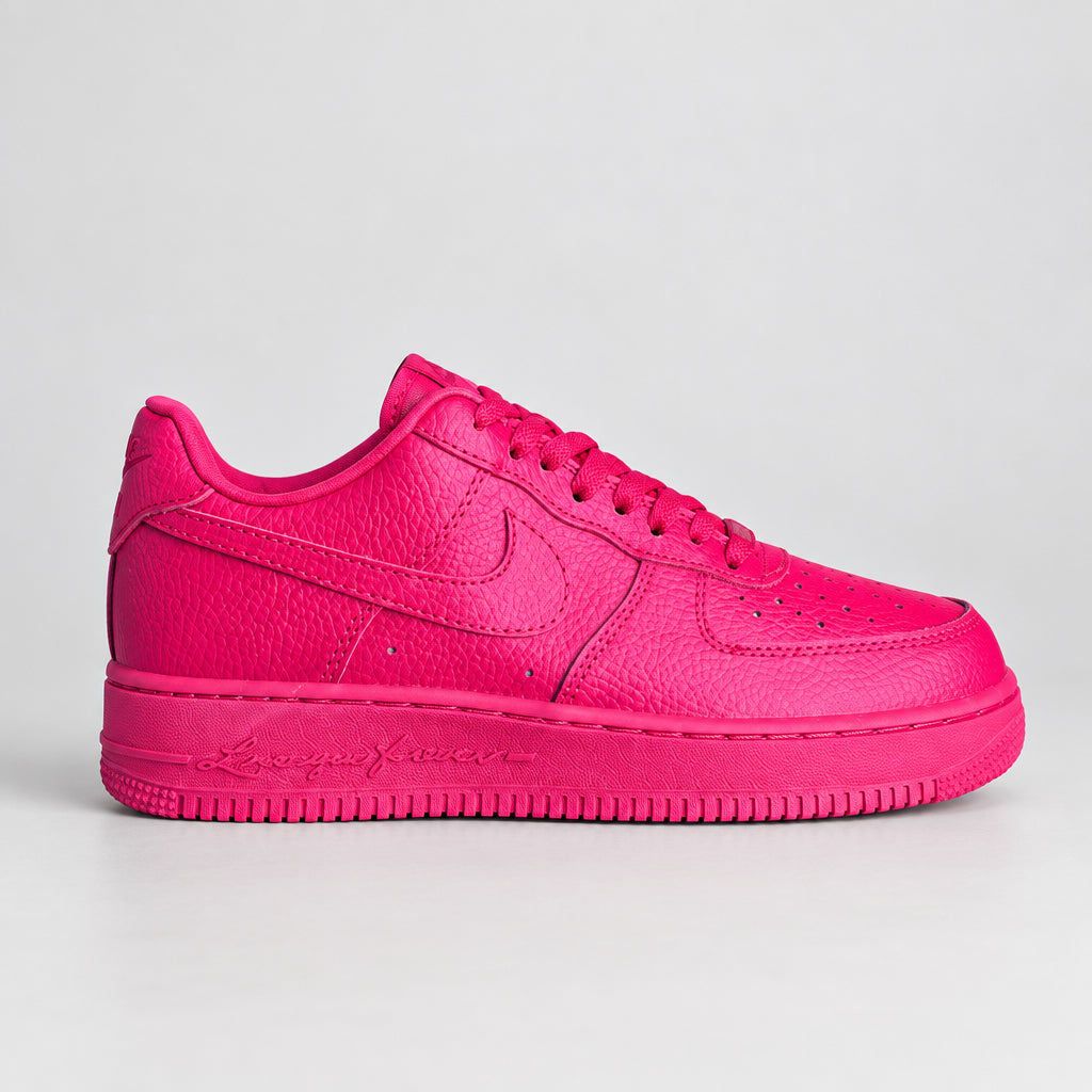 Nike Air Force 1 Low Fuchsia Triple Pink tonal hot pink leather sneaker