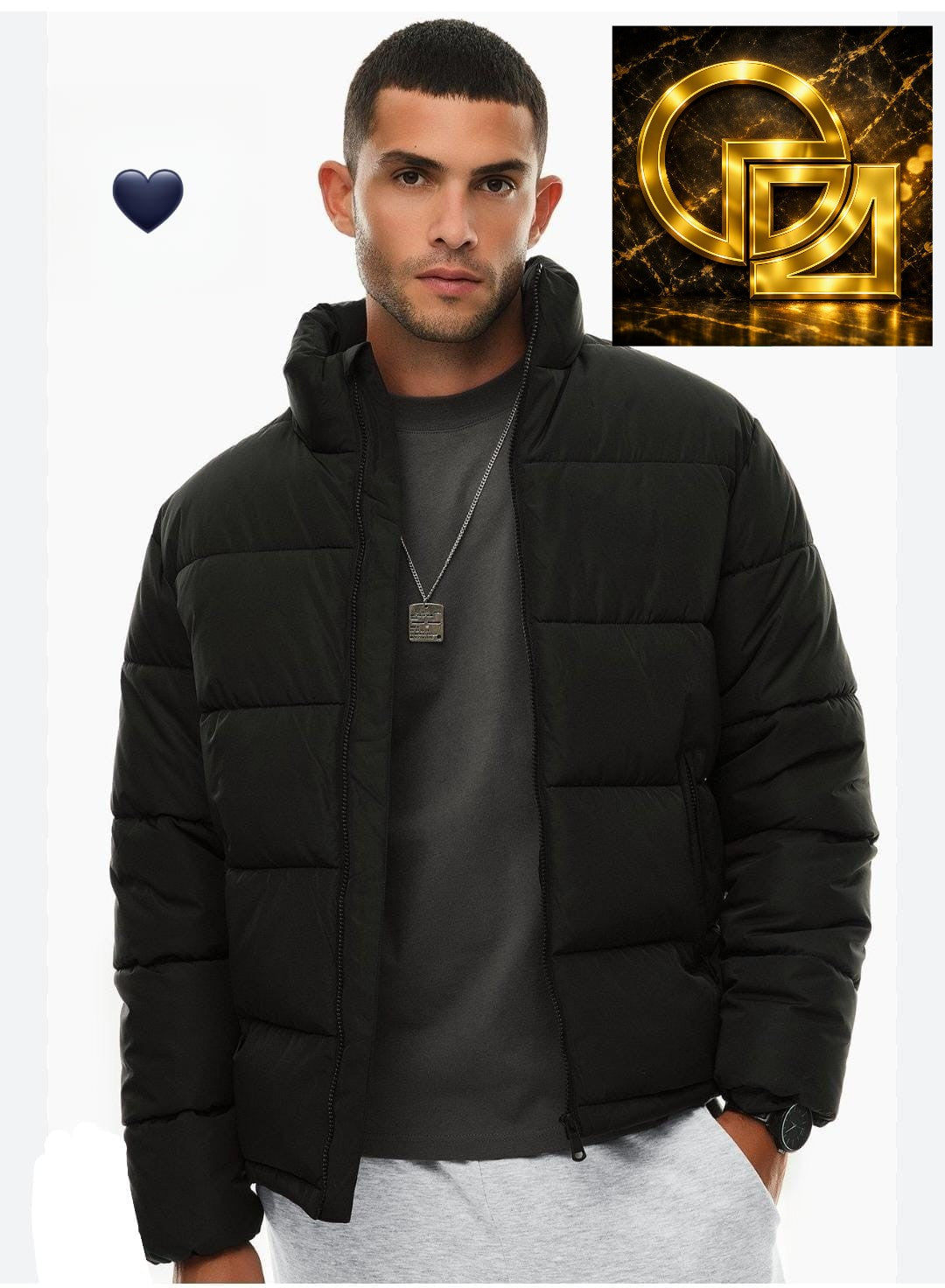 Men's Blackout Heavyweight Puffer Jacket