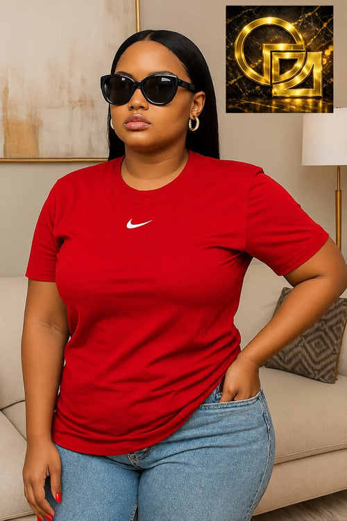 3-Pack Women's Small Logo Embroidered Crew-Neck T-Shirts